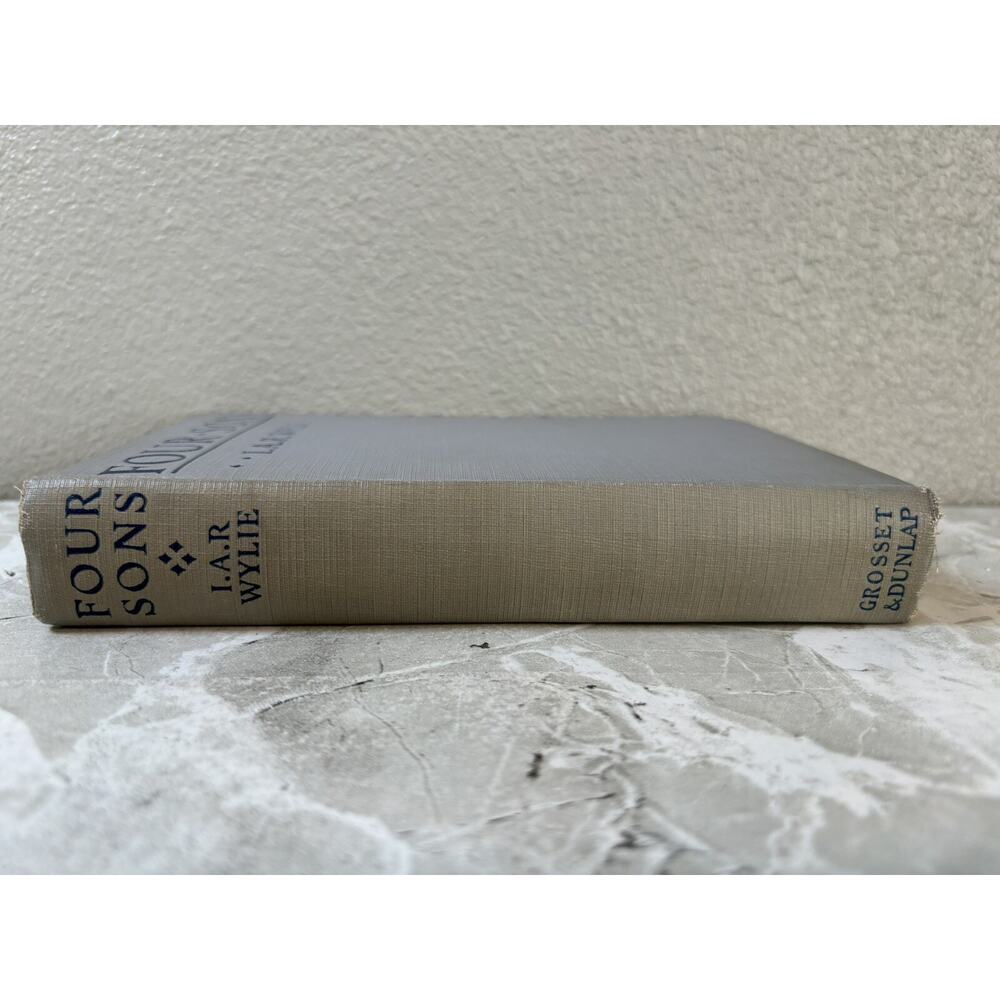 Four Sons by I A R Wylie Vintage HC 1928 Free Shipping - GOOD - Picture 8 of 8